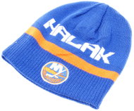 Reebok Men's Winter Beanie #41 Jaroslav Halak New York Islanders NHL Player Reversible Knit - Winter Hat