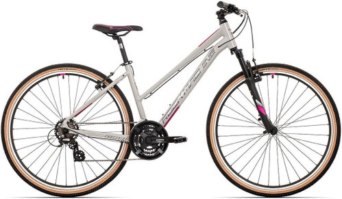 Rock Machine CrossRide 100 Lady grey/purple L - Cross Bike - Main image