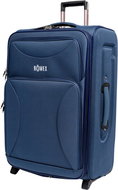 ROWEX Velký textilní rodinný cestovní kufr Prime, modrý - Suitcase