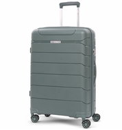 AEROLITE Plastic case T-155 M, green - Suitcase