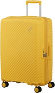 American Tourister Diablast Spinner Suitcase 68cm, 81/91L, Expandable, Digital Yellow - Suitcase