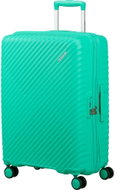 American Tourister Diablast Spinner Suitcase 68cm, 81/91L, Expandable, Turquoise (Cyber Aqua) - Suitcase