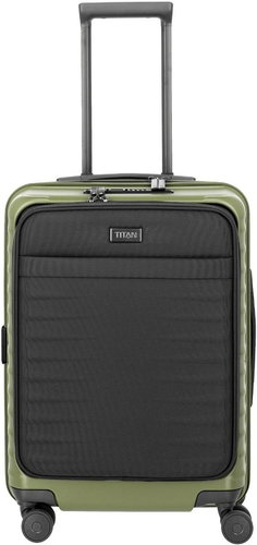 Titan Upgrade S23 Front pocket, forest green - Suitcase - Main image