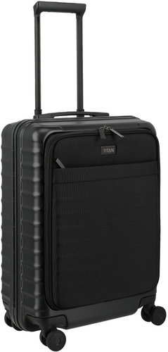 Titan Overseas S Front pocket, nightshade black - Suitcase - Main image