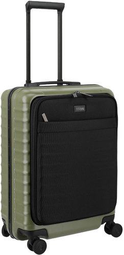 Titan Overseas S Front pocket, forest green - Suitcase - Main image
