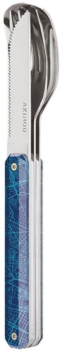 Akinod A01M00012 sada příborů 12h34, downtown bleu - Cutlery - Main image