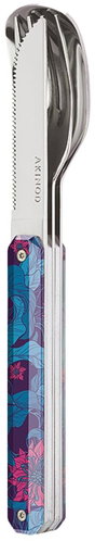 Akinod A01M00024 sada příborů 12h34, Hibiscus - Cutlery - Main image