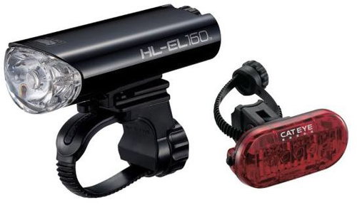 CATEYE CAT HL-EL160 / TL-LD155 - Bike Light - Main image