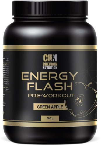 Chevron Nutrition Energy Flash pre-workout 500 g apple - Anabolizer - Main image