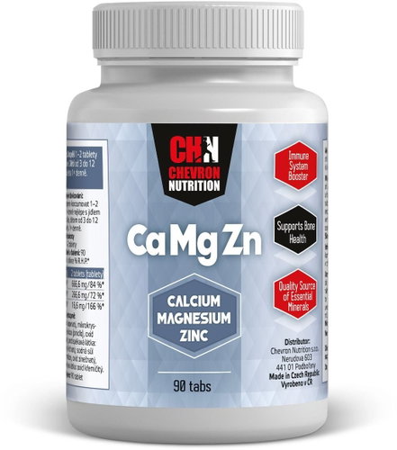 Chevron Nutrition Vápník - Hořčík - zinek 90 tablet  - Minerals - Main image
