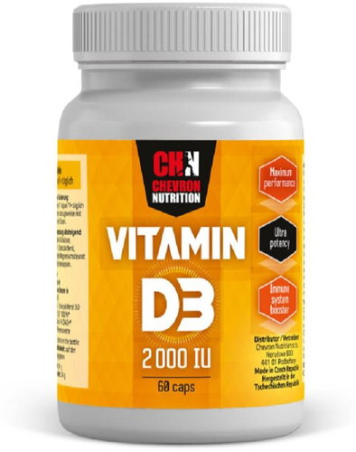 Chevron Nutrition Vitamin D3 2000 IU 60 capsules - Vitamin D3 - Main image