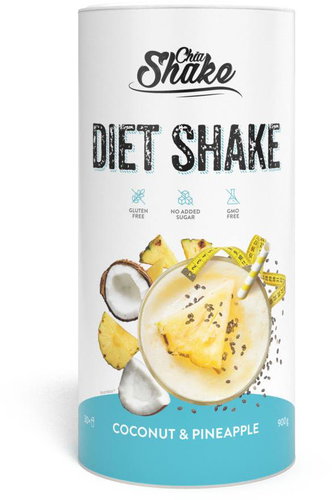 Chia Shake Large Diet Shake - 30 dishes - Coconut and Pineapple - Keto Diet - Main image