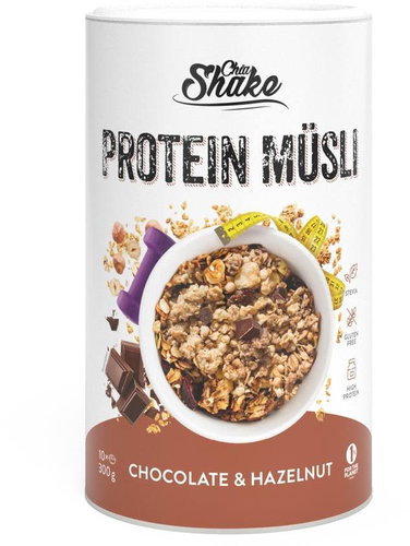 Chia Shake Protein muesli - chocolate and hazelnut - Keto Diet - Main image