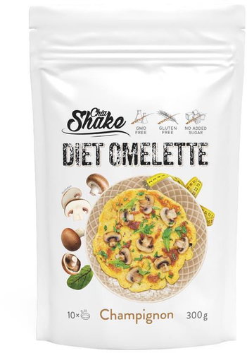 Chia Shake Diet Omelette - 10 dishes - Mushroom - Keto Diet - Main image