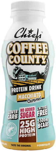 Chiefs Protein drink 330 ml coffe county - Sports Drink - Main image