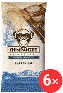 CHIMPANZEE Energy bar 6 x 55g, Dark Chocolate - Sea Salt - Energetická tyčinka