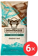 CHIMPANZEE Energy bar 6 x 55g, Mint Chocolate - Energetická tyčinka