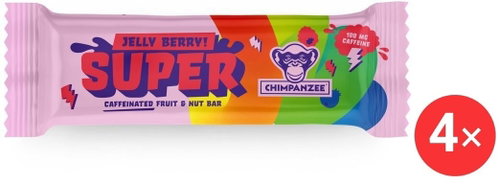 CHIMPANZEE Super Bar Jelly Berry 4 x 55 g - Raw Bar - Main image