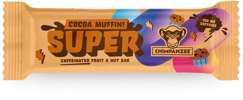 CHIMPANZEE Super Bar Cocoa Muffin 55 g - Energy Bar - Main image