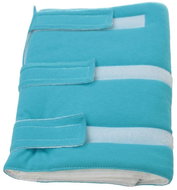 BOK & LK Priessnitz foot wrap, 40-65/28 cm, blue - Cooling compress