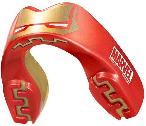 SafeJawz Marvel Iron-man mouthguard, Senior size - Mouthguard - Main image