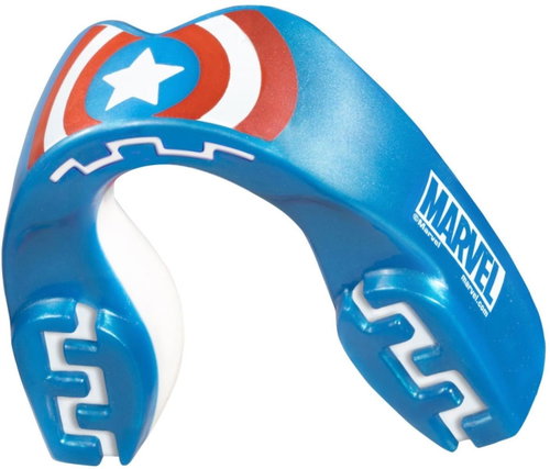 SafeJawz Marvel Captain America mouthguard, size Junior - Mouthguard - Main image