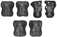NILS Extreme H320 Protector Set black-yellow size. S - Protector Set