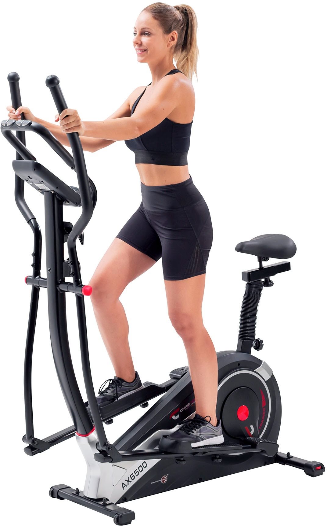 Christopeit Hybrid Trainer AX 6500 Exercise bike Elliptical trainer 2 in 1 Elliptical Trainer Alza.cz