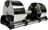 IRONLIFE Adjustable dumbbells 2,5 - 40 kg, chrome, pair - Dumbell