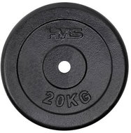 Černý litinový kotouč HMS 20 kg - Závaží na činky
