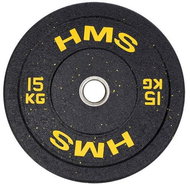 Olympijský bumper kotouč HMS HTBR 15 kg - Závaží na činky