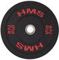 Olympijský bumper kotouč HMS HTBR 25 kg - Závaží na činky