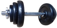 KUBIsport Činka nakládací jednoruční 10 kg - 30 mm - Dumbell