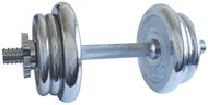 KUBIsport One-handed loading dumbbell 15 kg - silver - Dumbell
