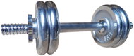 KUBIsport Nakládací činka jednoruční, chromovaná  6 kg - Dumbell