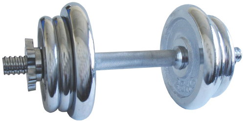 KUBIsport Loading barbell chrome 11 kg - Dumbell - Main image