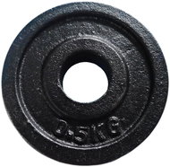 KUBIsport Cast iron disc 0,5 kg - 25 mm - Gym Weight