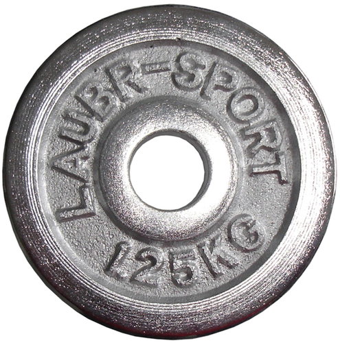 KUBIsport Disc chrome 1,25 kg - 25 mm - Gym Weight - Main image