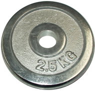 KUBIsport Disc chrome 2,5 kg - 25 mm - Gym Weight