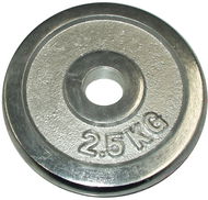 KUBIsport Kotouč chrom 2,5 kg - 30 mm - Závaží na činky