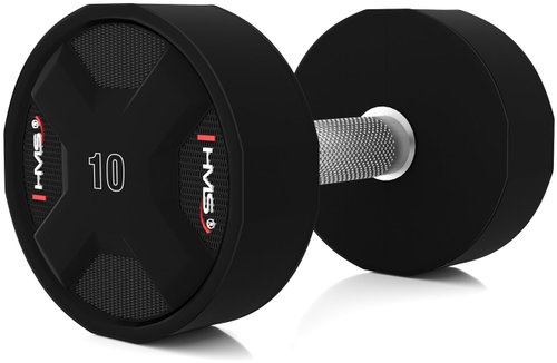 HMS Polyurethane one-handed HPC 10 kg - Dumbell - Main image