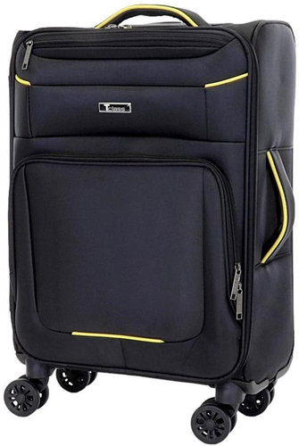 Palubní kufr T-class® 933, černá, M - Suitcase - Main image