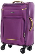 Palubný kufor T-class® 933, fialový, M - Cestovný kufor