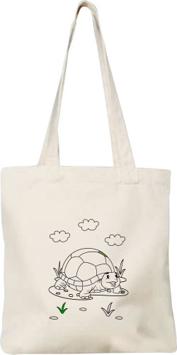 CoolKousky Turtle Coloring Bag - Shoulder Bag - Main image