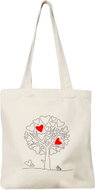 CoolKousky Bag colouring page tree heart - Shoulder Bag