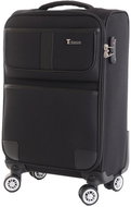 T-class® Carry-on suitcase SC-080, black, M - Suitcase