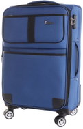 T-class® Medium travel case SC-080, blue, L - Suitcase