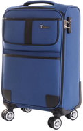 T-class® Large travel case SC-080, blue, XL - Suitcase