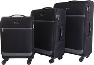 T-class® Set of 3 travel cases SC-045, black - Case Set