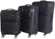 T-class® Set of 3 travel cases SC-080, black - Case Set